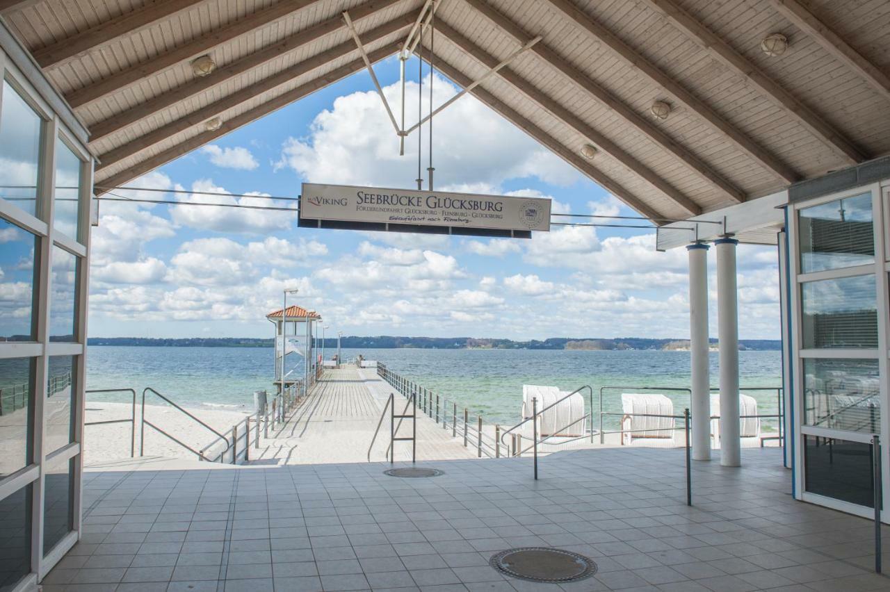 Appartamento Ostseeblick Glücksburg Esterno foto