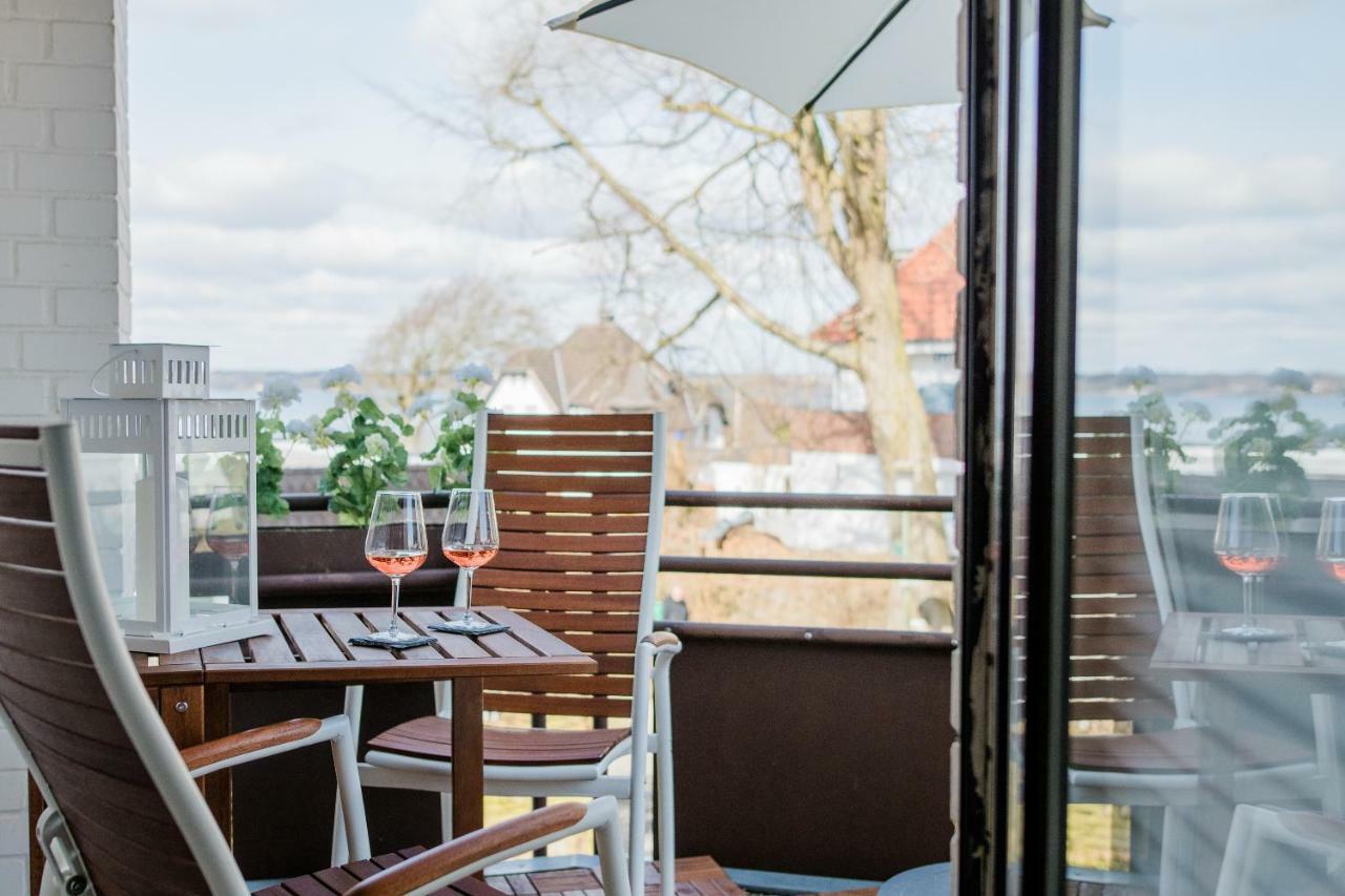 Appartamento Ostseeblick Glücksburg Esterno foto
